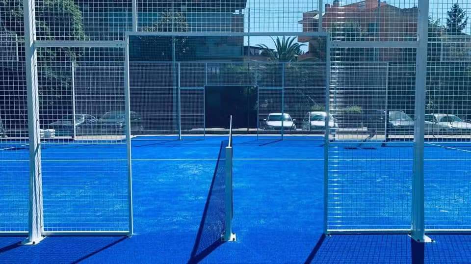 manufacturer mobile padel court panoramic construction glass padel courts paddle tennis court